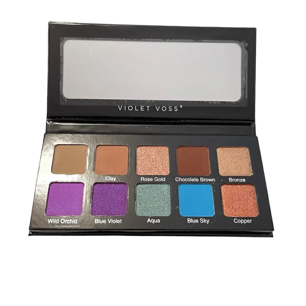 Violet Voss BNIB Neutral Colorful 10 Shade Essentials 2 Eyeshadow Palette